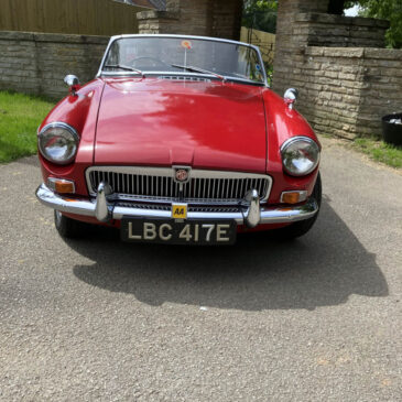 Old Club Members MGB For Sale